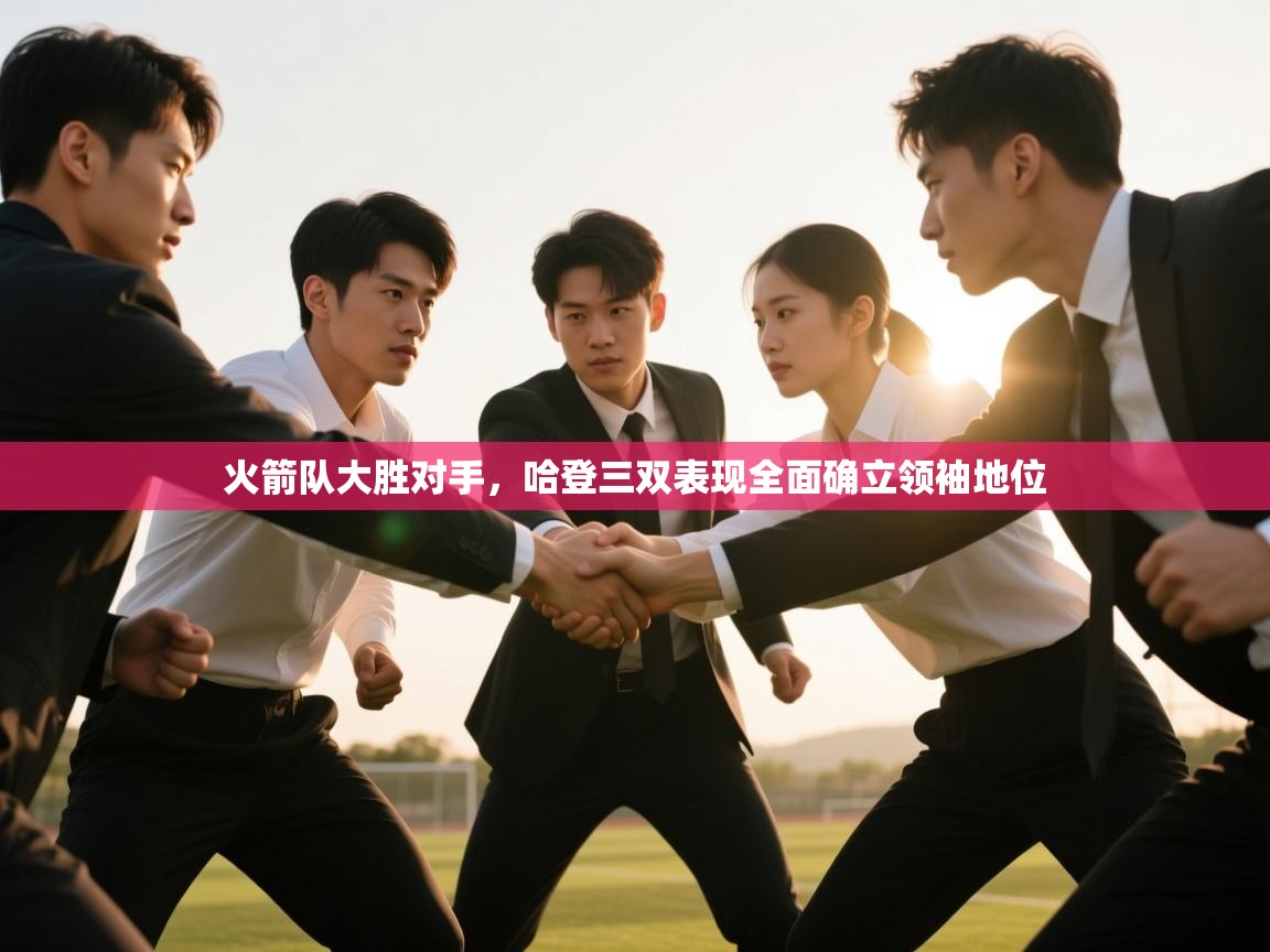 火箭队大胜对手，哈登三双表现全面确立领袖地位